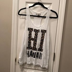 PINK - Hawaii Tank Top